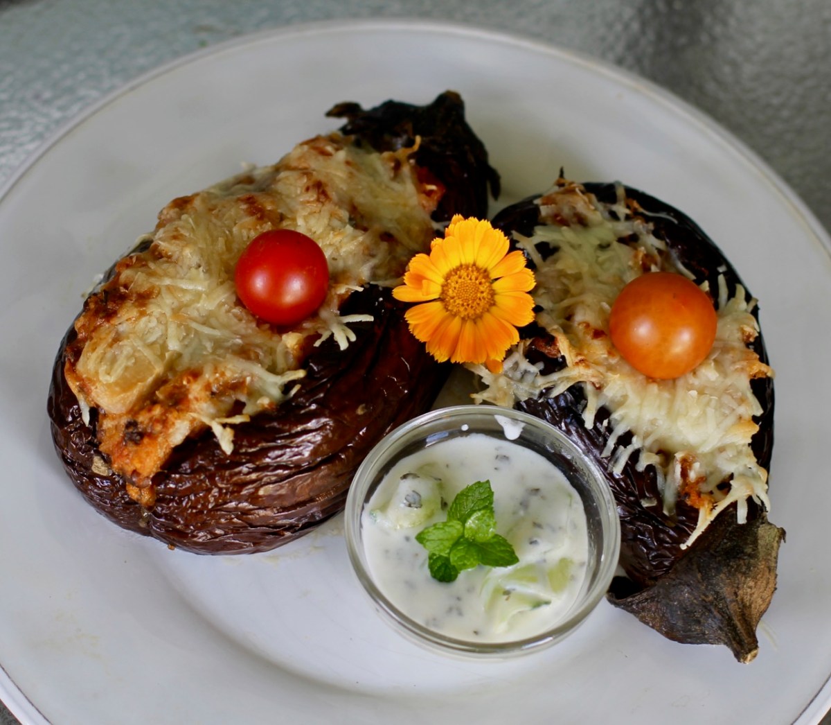 Turkish stuffed eggplants with lamb (Karni&nbsp;Yarik)