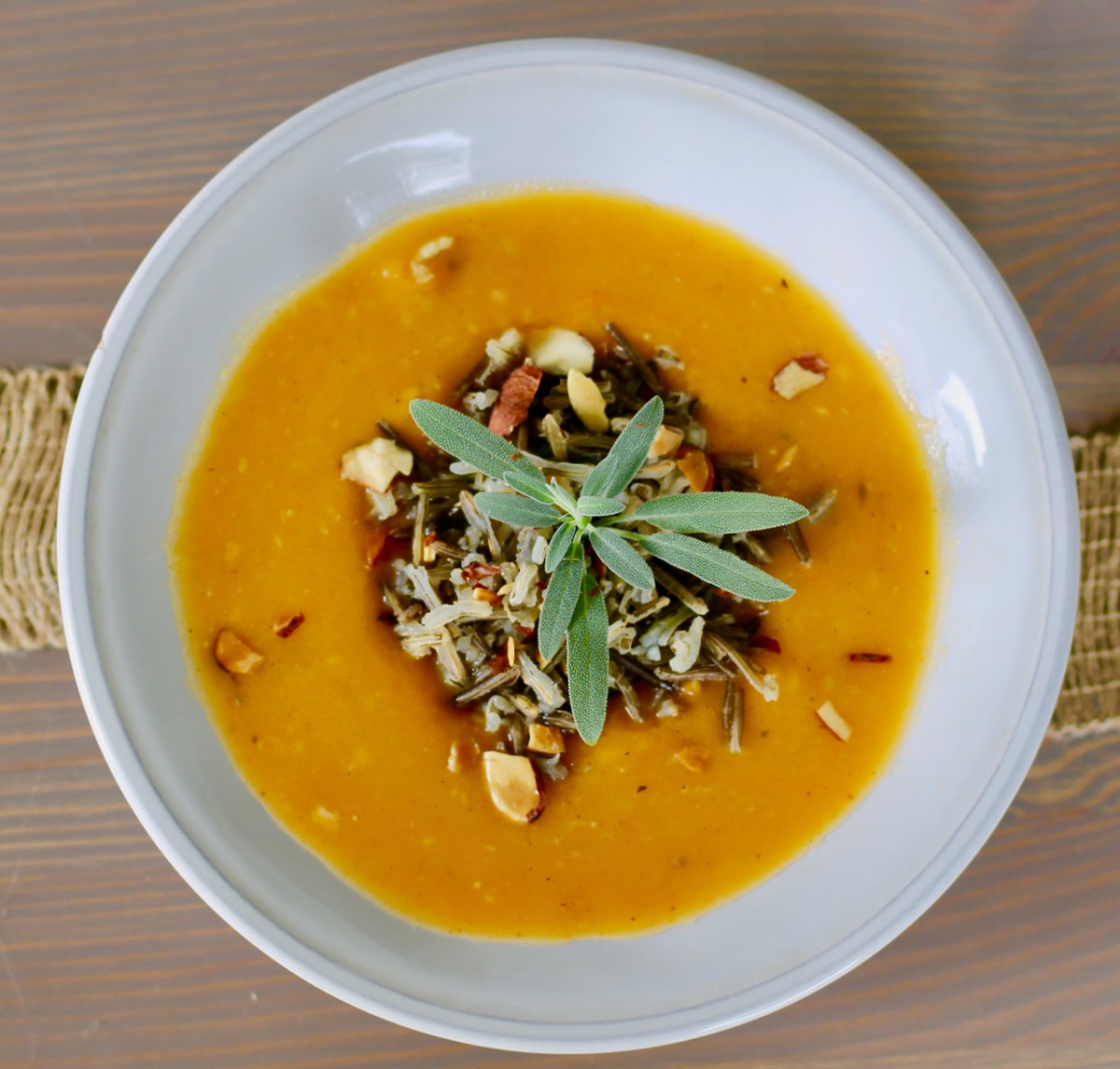 Butternut squash soup with a Midwestern&nbsp;flare