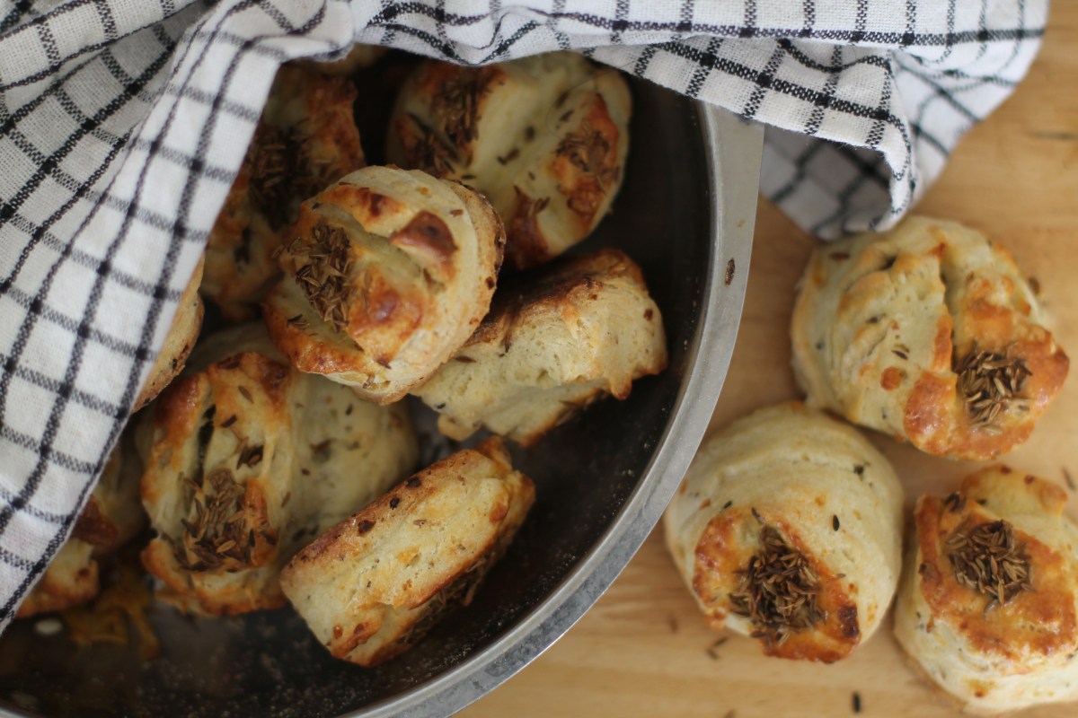 Krumplis Pogácsa (Hungarian Potato&nbsp;Biscuits)